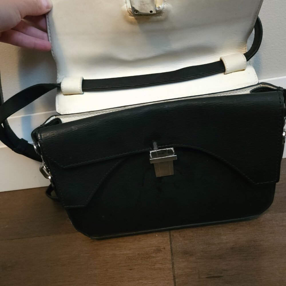 Alexander Wang Black Textured Crossbody Bag - Picture 4 of 6